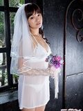 [ Minisuka.tv ]The wedding dress on Mayumi Yamanaka sofa(3)